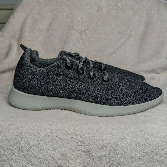 Allbirds Men's Wool Runners Sneakers in Grey - Picture 1 of 11